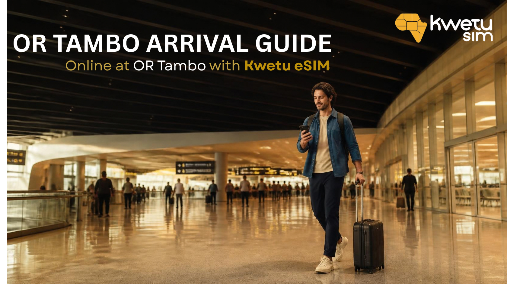 Johannesburg Airport eSIM: Online at OR Tambo