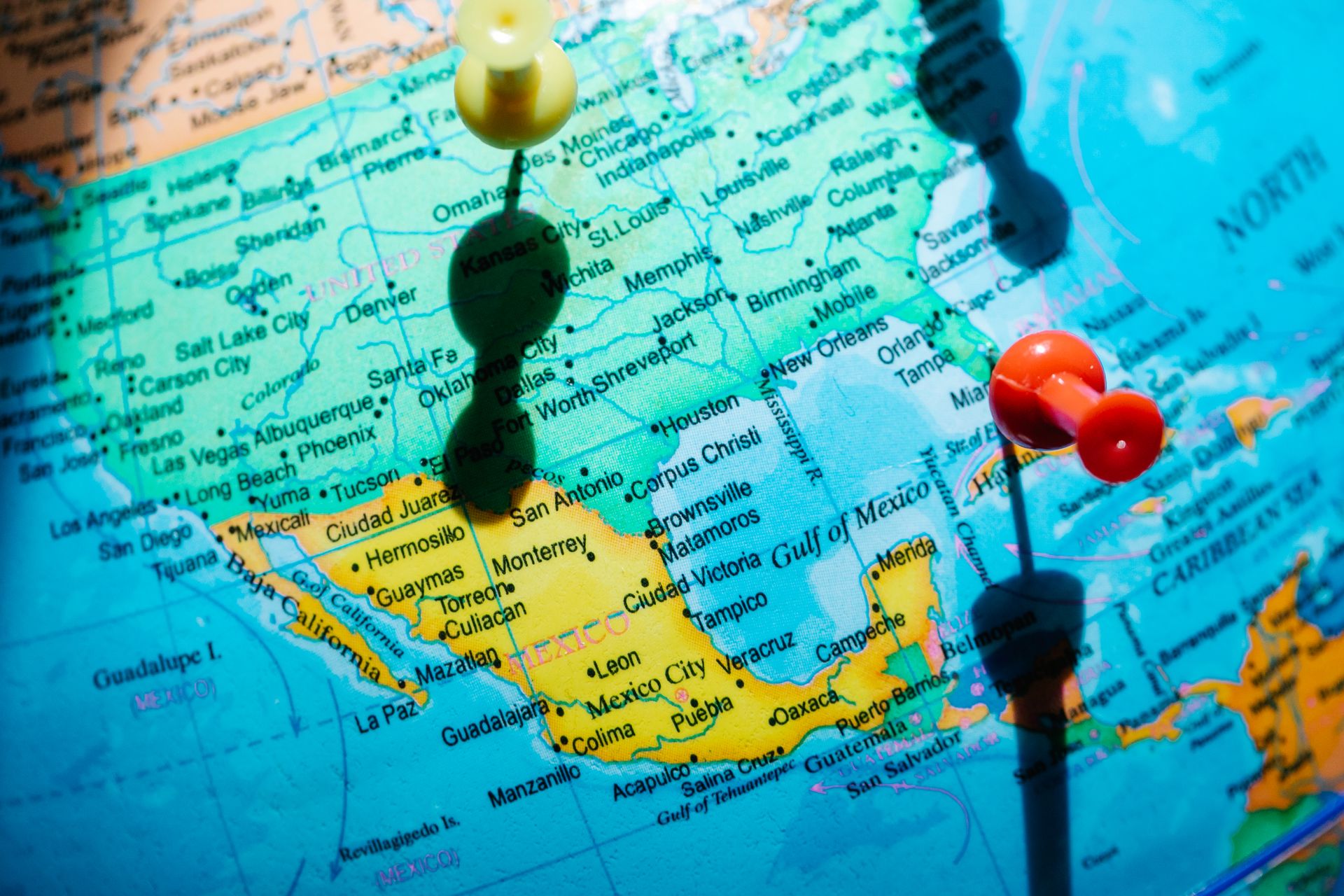 USA Canada and Mexico